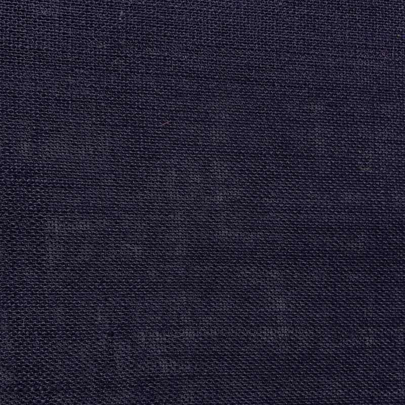 Hessian Fabric Coloured Navy 1