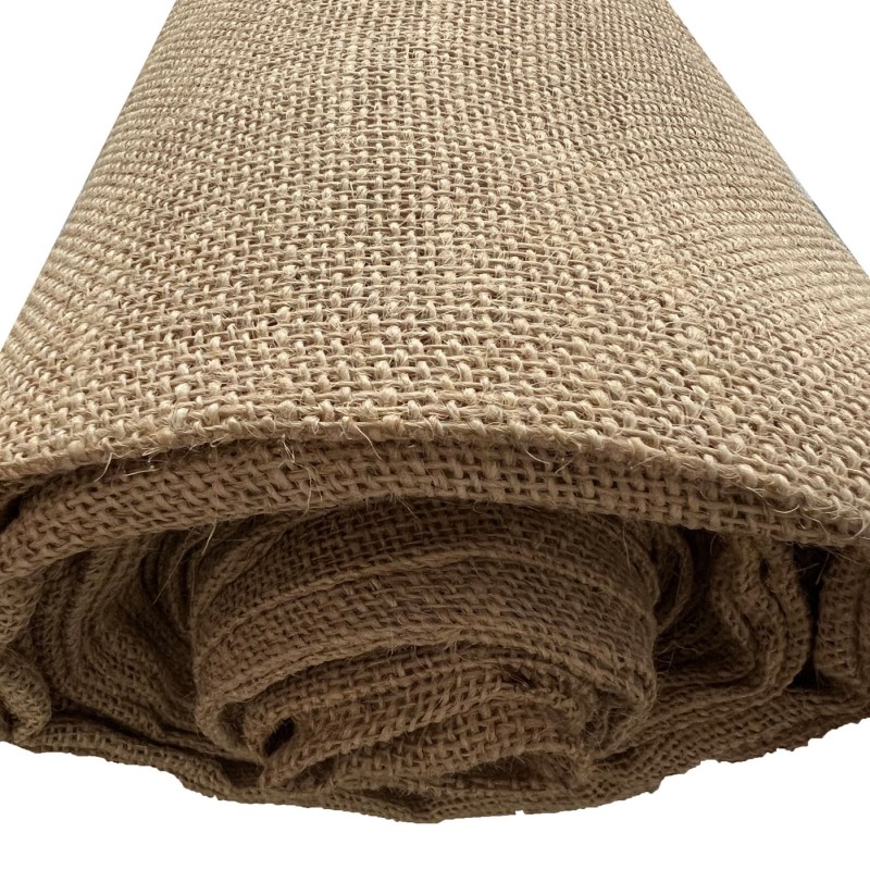 Hessian Fabric Coloured Natural 4