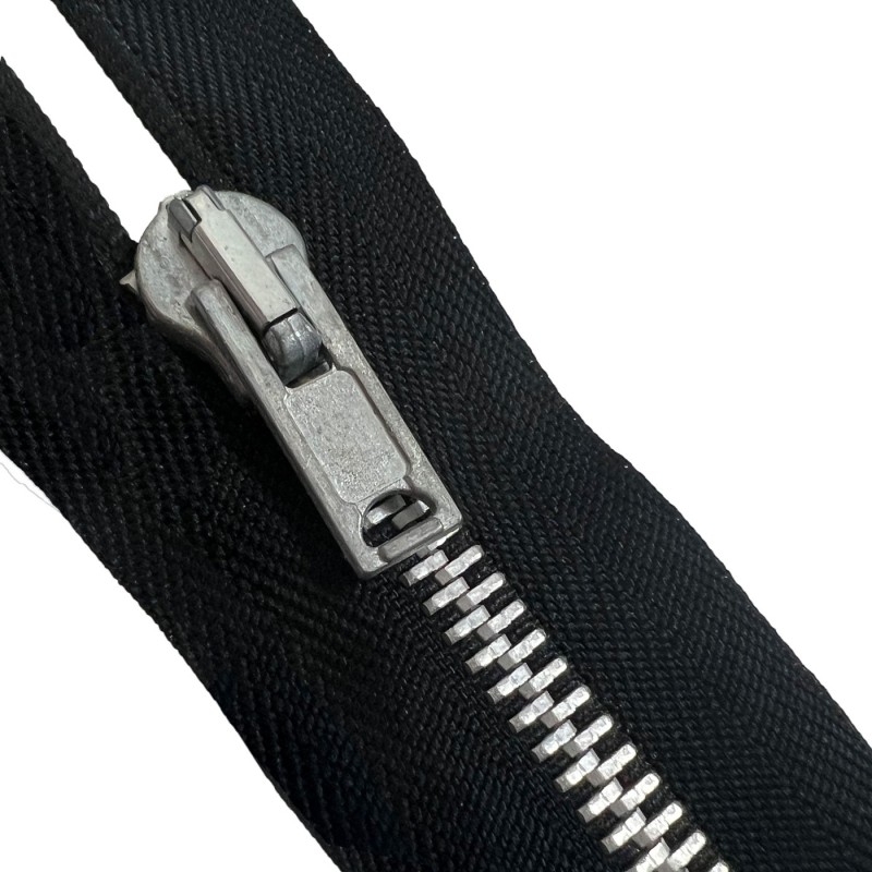 Metal One Way Zip with Closed End (70cm - (27.5") 3