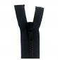 Black Plastic Zip (33cm-13")3