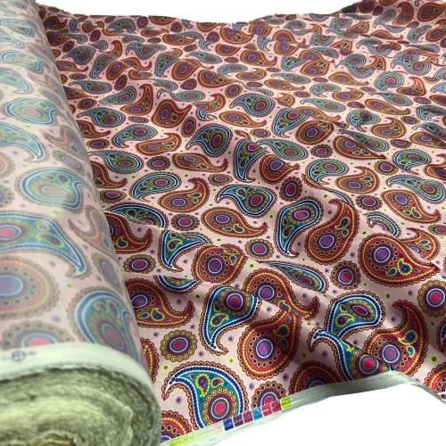 Waterproof Fabric Polyester Paisley