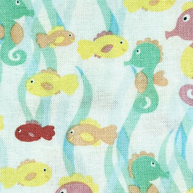 100% Cotton Little Fishes 4