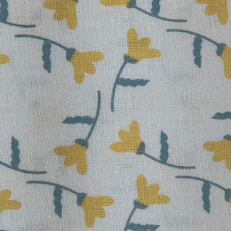 100% Cotton Daffodil 4