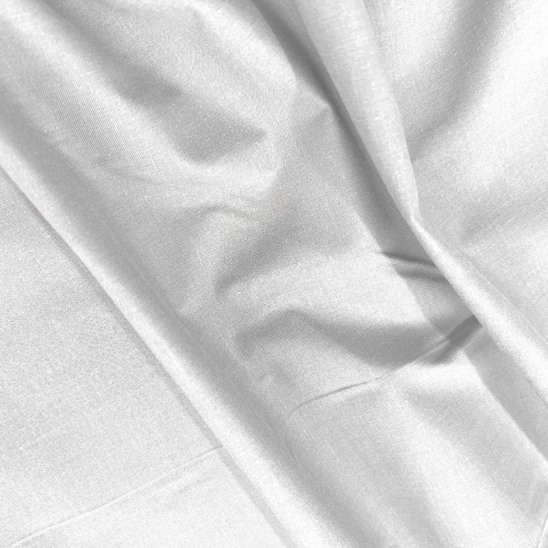 Fire Retardant Polycotton Sheeting Fabric White2