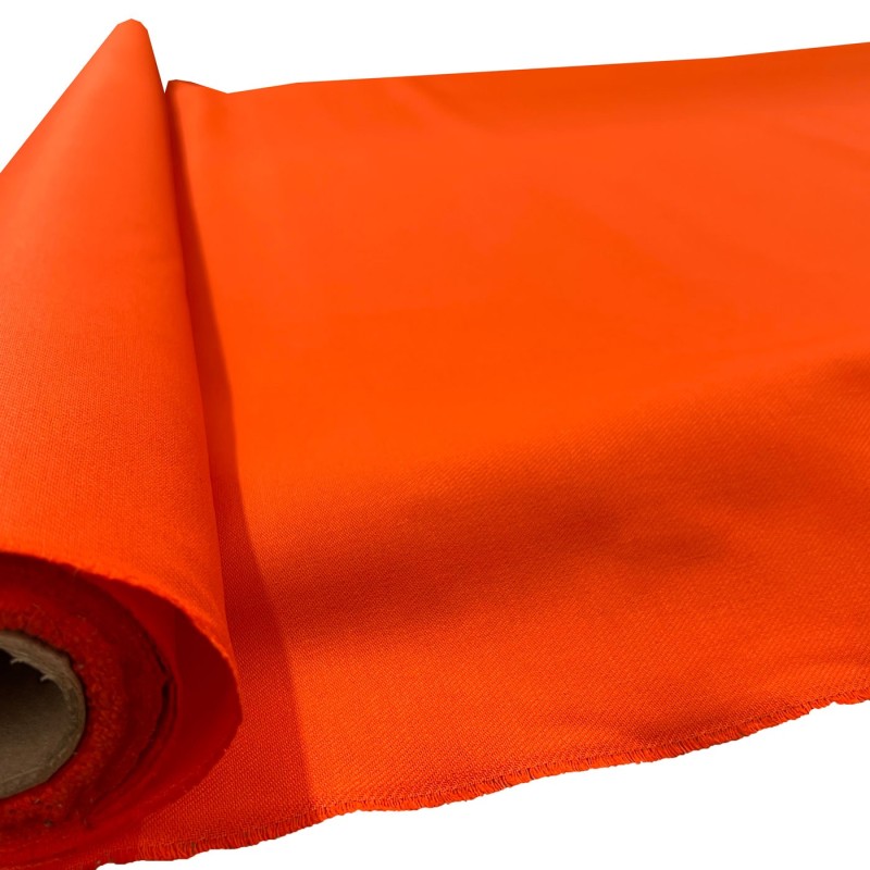 Clearance Waterproof Dry Wax Fabric Burnt Orange 1