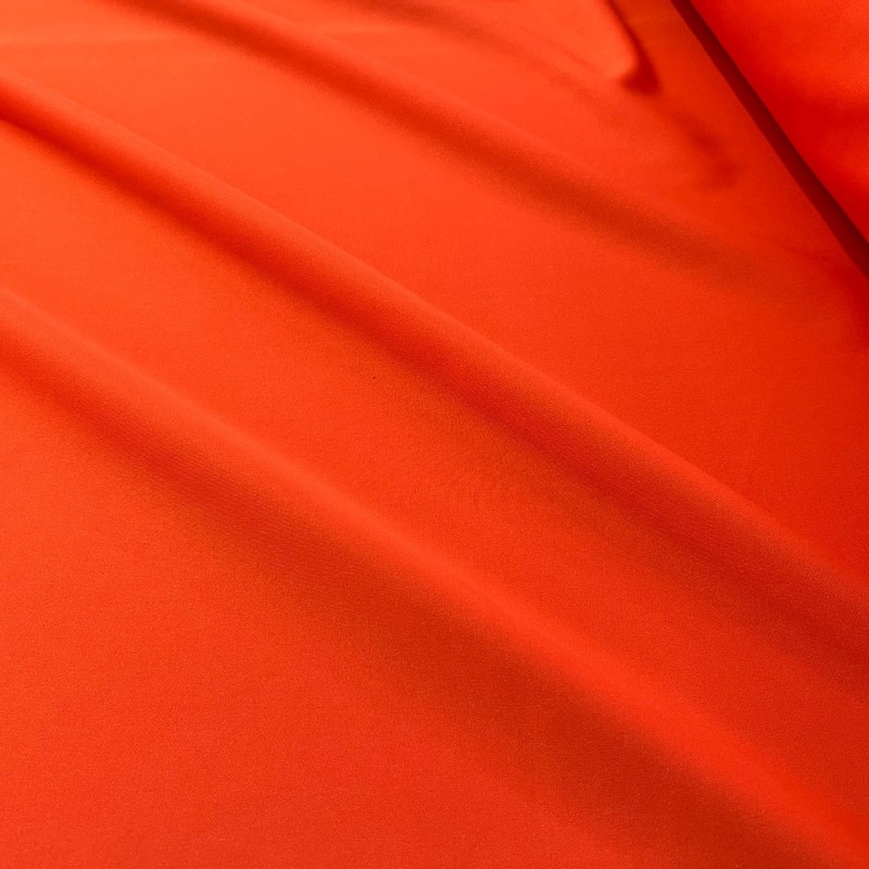 Neoprene Scuba Fabric Orange 3