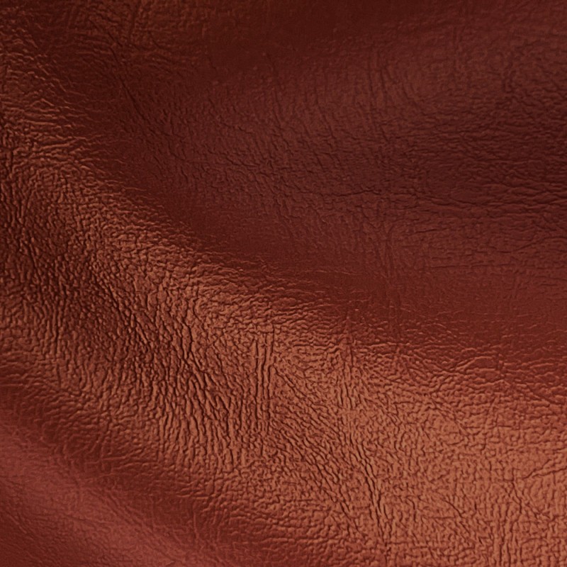 Jaguar Grain Leatherette Fabric Antique Red3