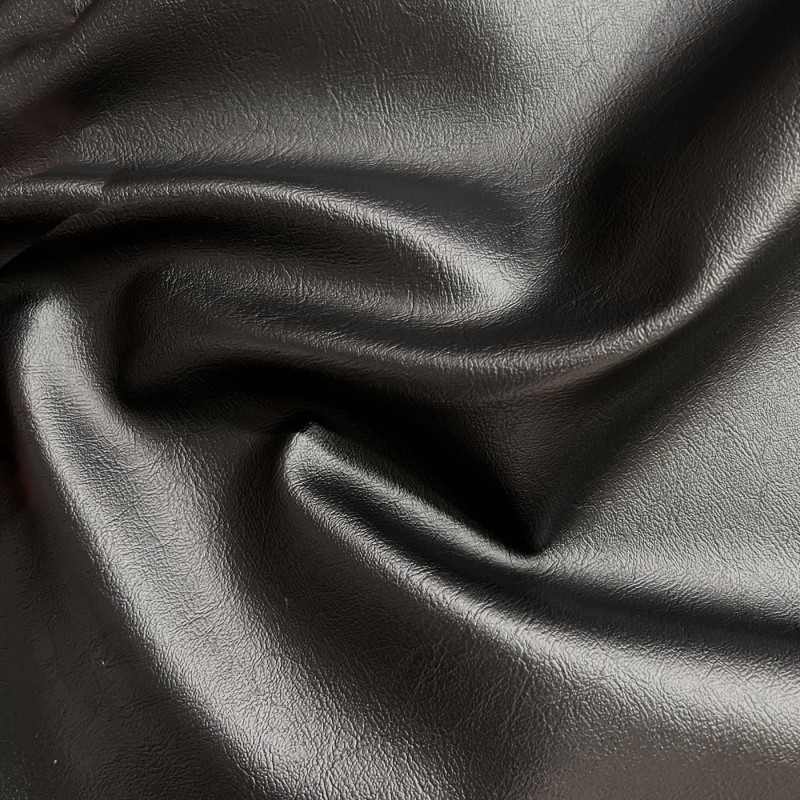 Jaguar Grain Leatherette Fabric Black3