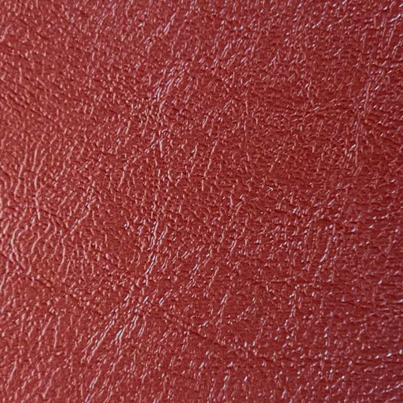 Jaguar Grain Leatherette Fabric Old Red1