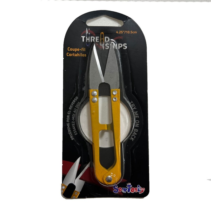 Thread Snips 4.25"/10.5cm Yellow