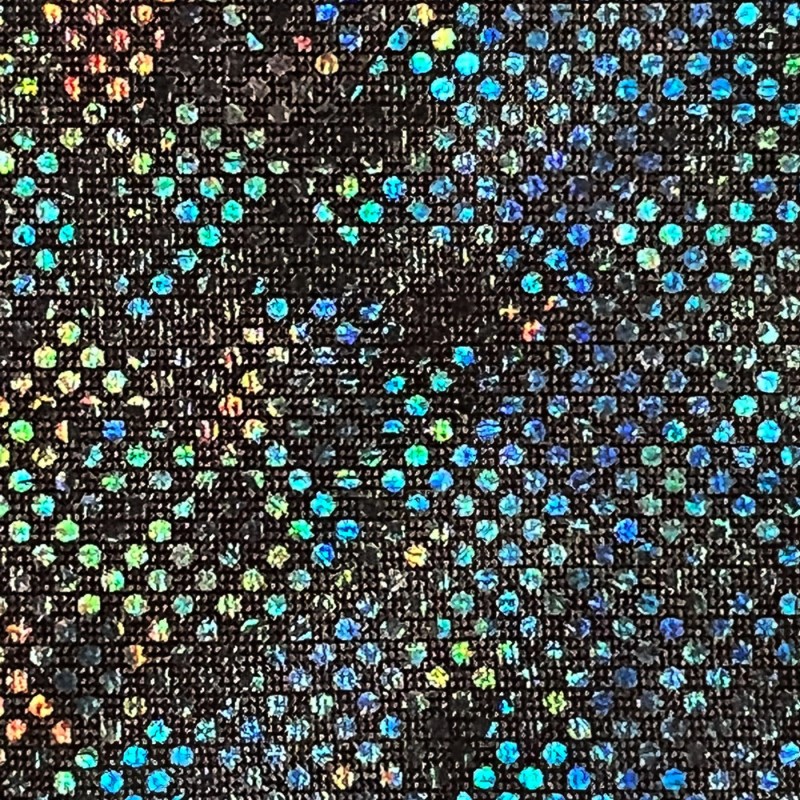 Hologram Dot Foil 175gsm Black 2