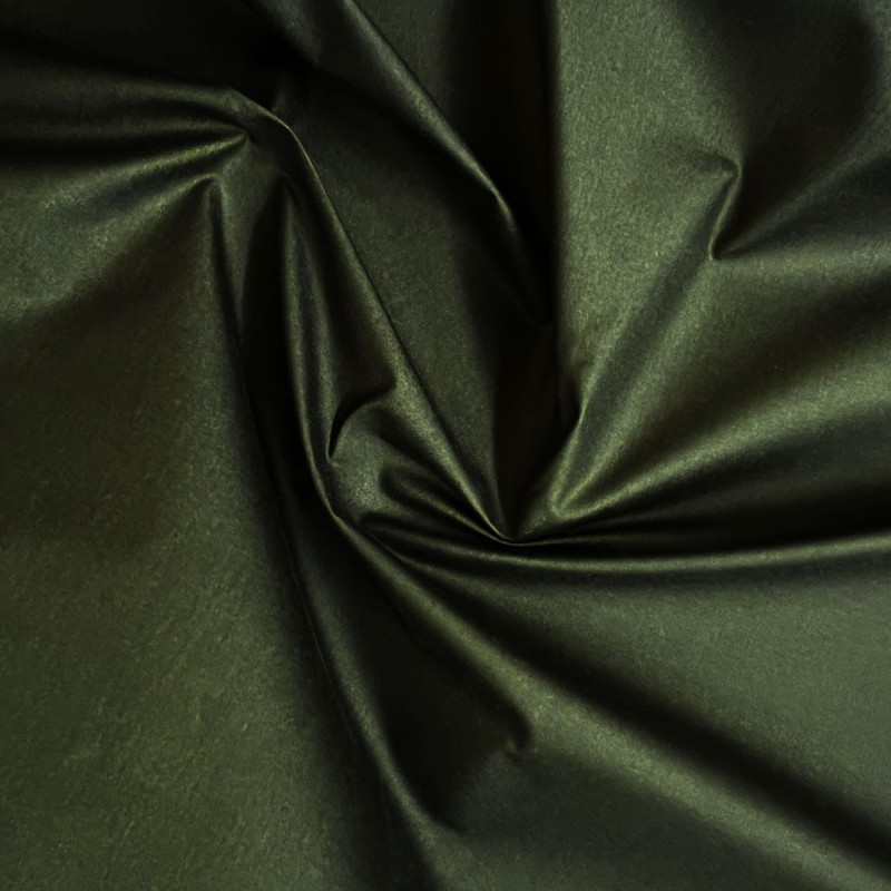 EcoWax Fabric Traditional Wax 100% Cotton Olive 3