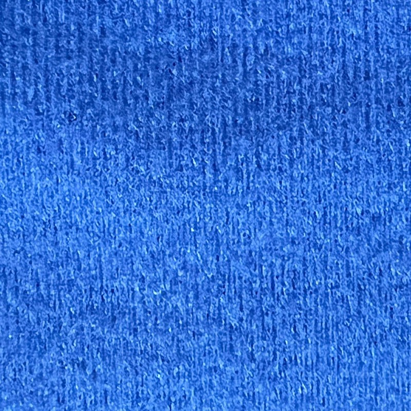 Brushed Tricot Fabric Royal2