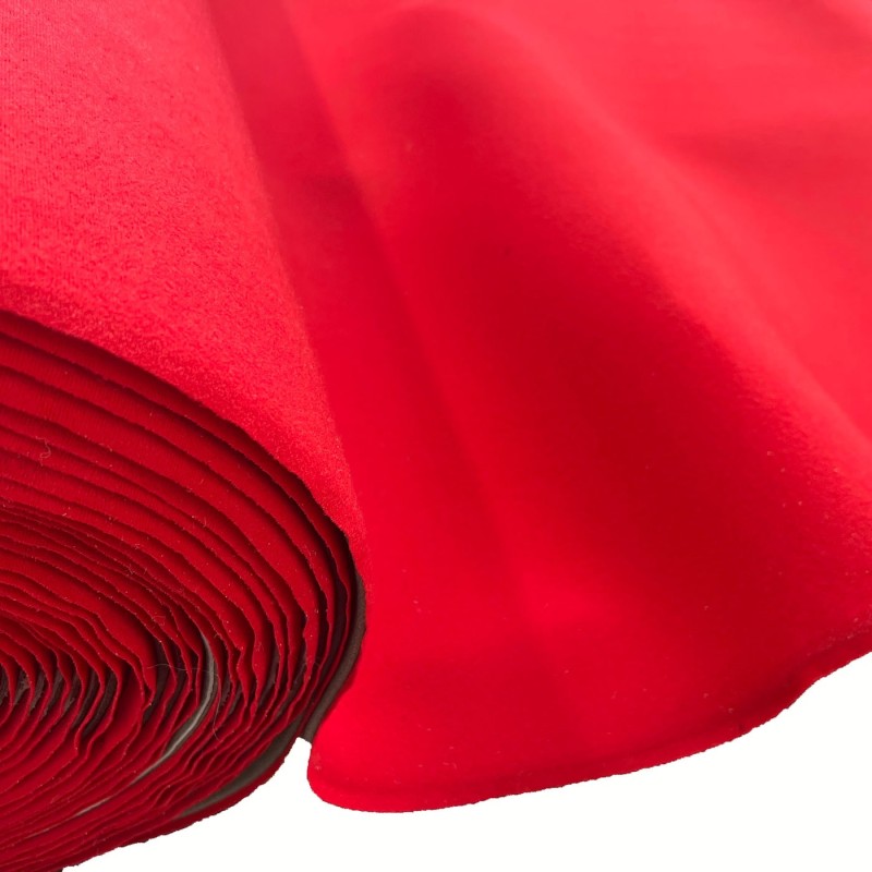 3MM Foam Backed Cordura Fabric Red1