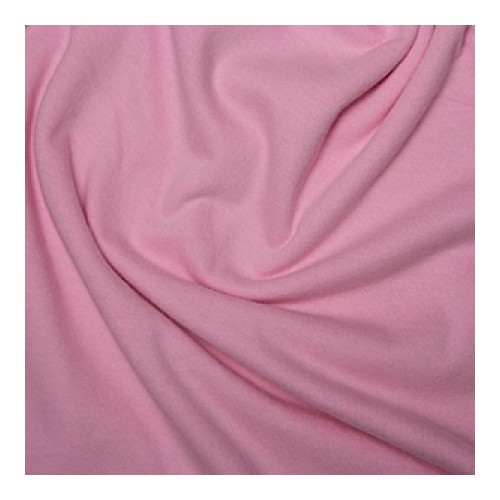 100% Cotton Interlock Jersey Pink