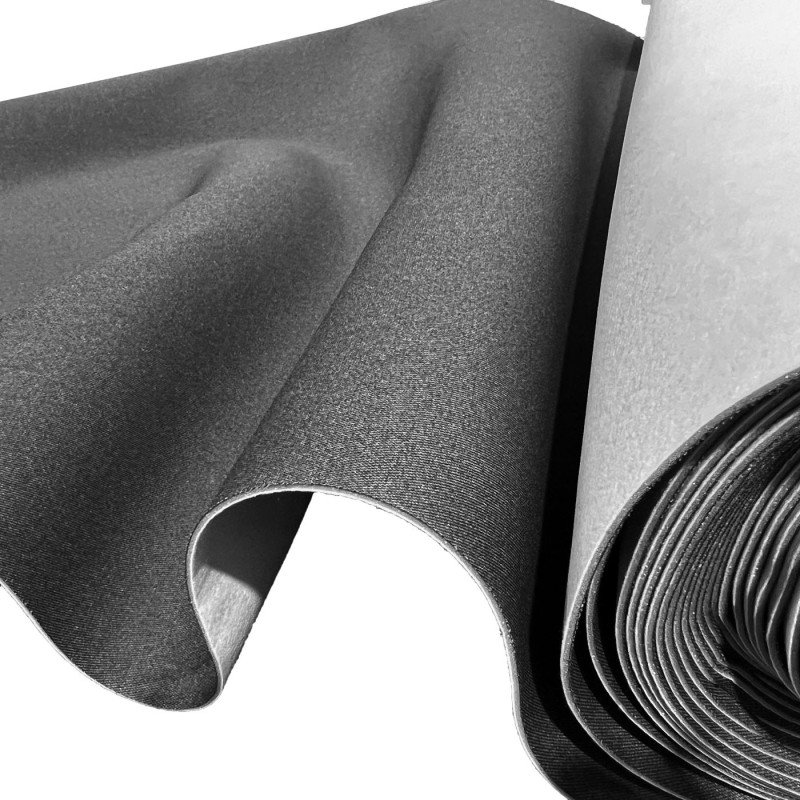 Car Headliner Fabric 2MM Foam Backed Titanium