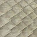 Microfibre soft finish quilted fabric suede