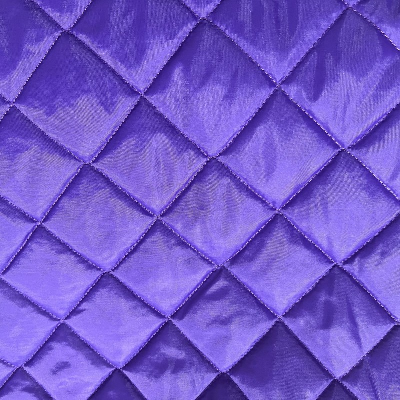 Quilted Fabric Lining Box Design Purple 2