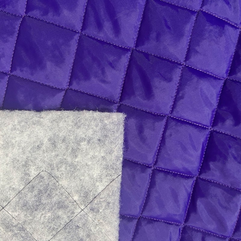 Quilted Fabric Lining Box Design Purple 4