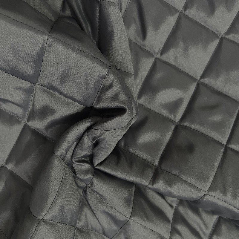 Quilted Fabric Lining Box Design Grey2