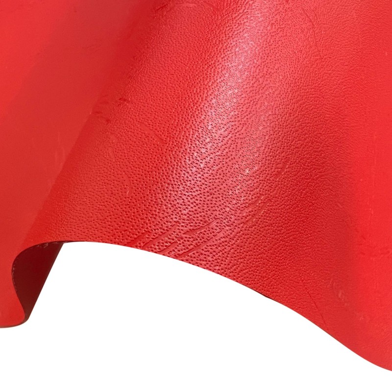 Tarpaulin 610 GSM PVC FR PVC Cape Grain Red5