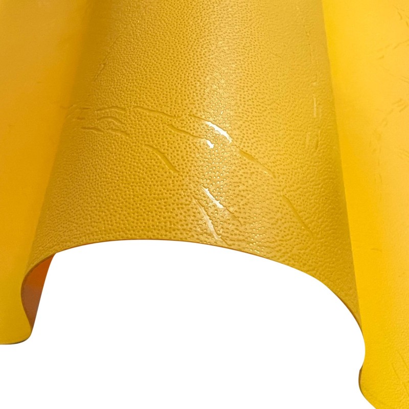 Tarpaulin 610 GSM PVC FR PVC Cape Grain Yellow6