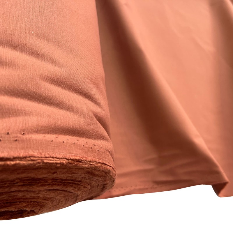 100% Cotton Water Repellant Red Clay 