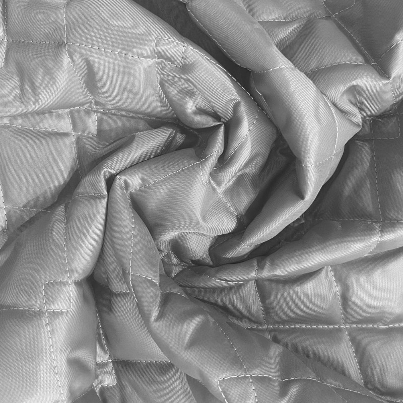 Quilted Fabric 2oz Waterproof Fabric grey3