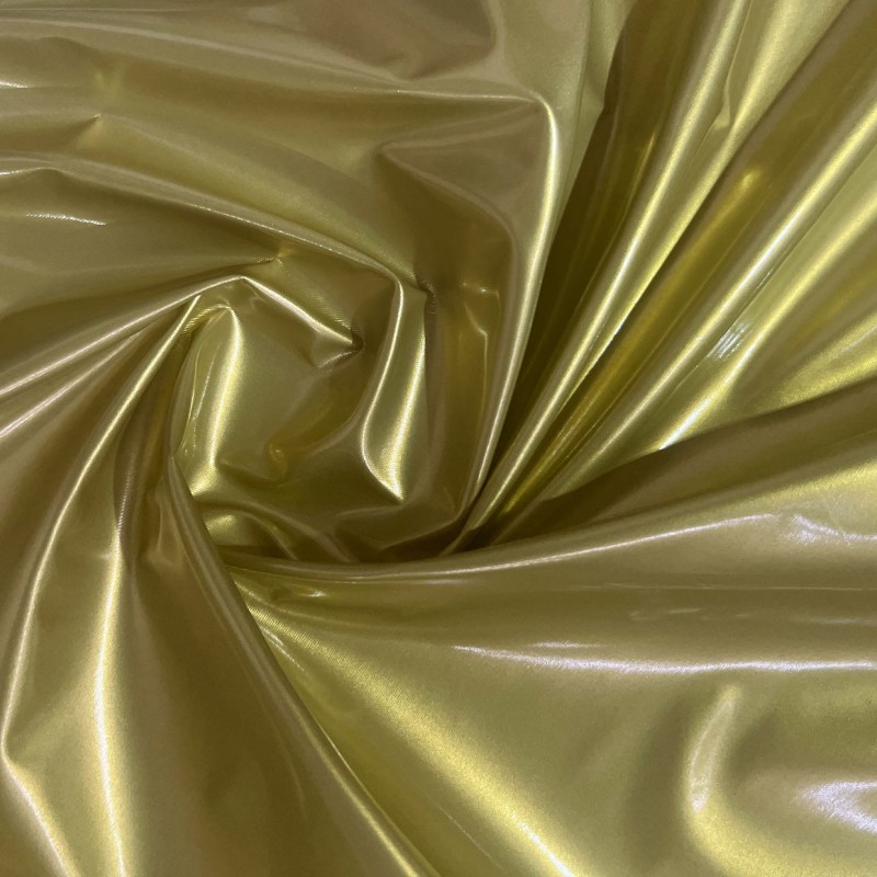 Shiny Gloss PVC Fabric Pink Gold3