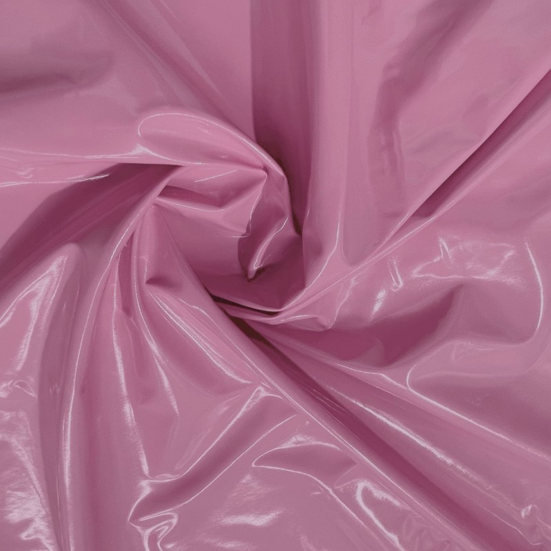 Shiny Gloss PVC Fabric Pink 3