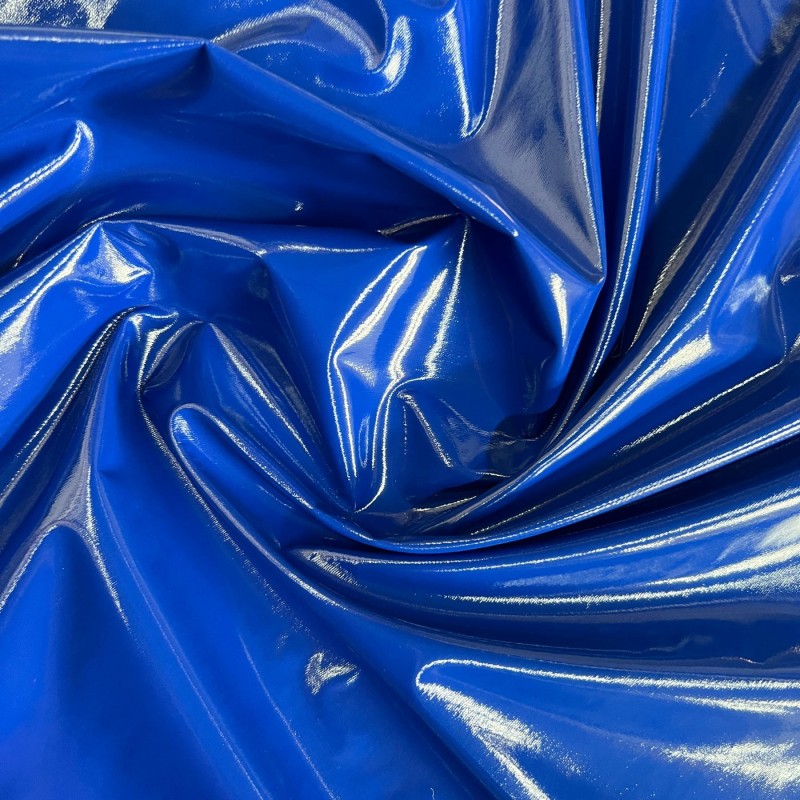 Shiny Gloss PVC Fabric Royal3