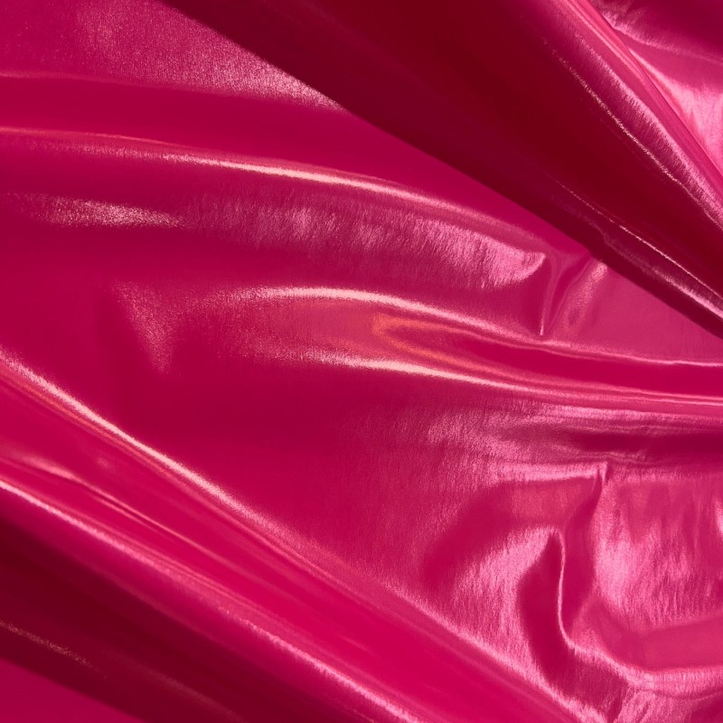 Shiny Gloss PVC FabricCerise2