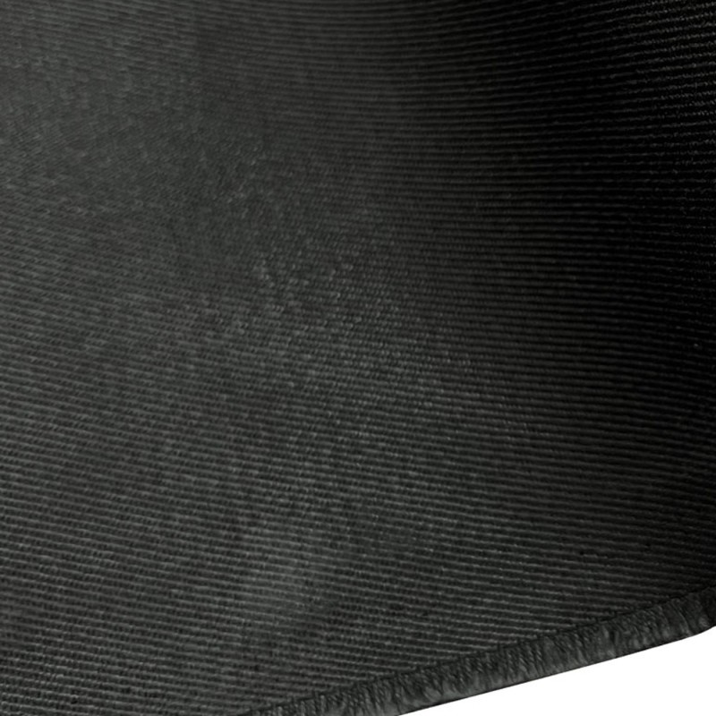 BLACK 17.5oz Waxed Cotton Fabric Canvas Rugged Twill Black 3