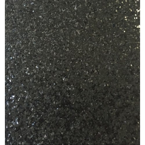 Dazzle Glitter Fabric For Wallcoverings Black