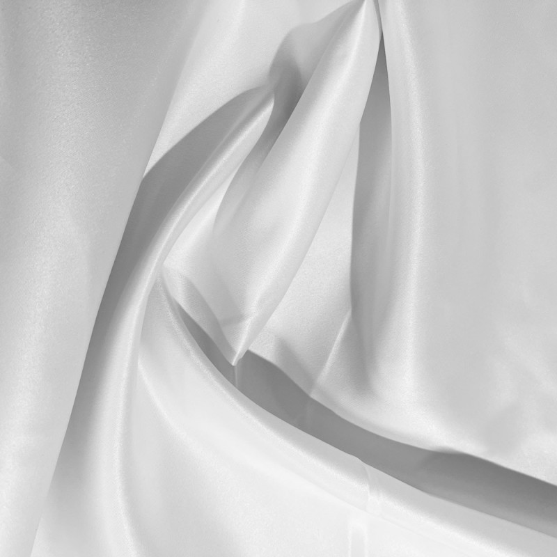 Duchess Satin Fabric Bridal White2