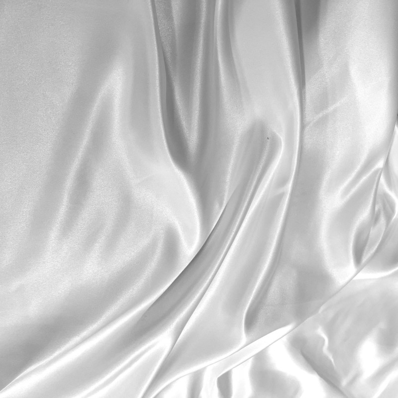 Duchess Satin Fabric Bridal White3